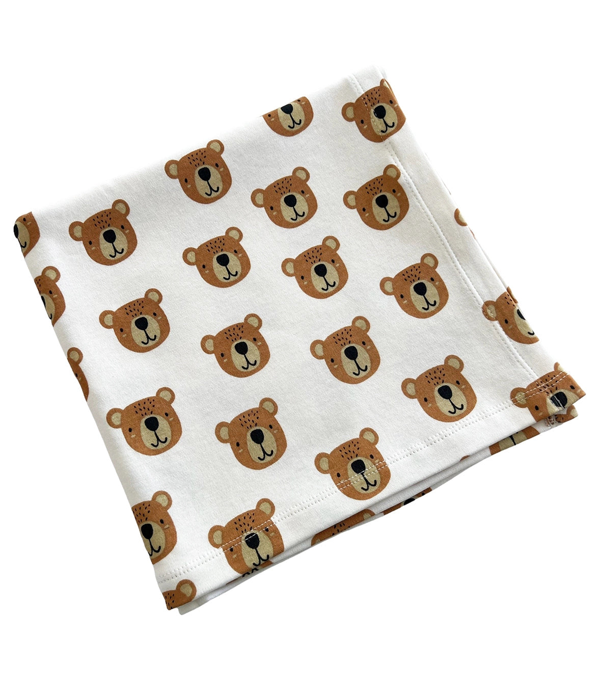 Baby Bear Organic Swaddle Blanket - Twinkle Twinkle Little One