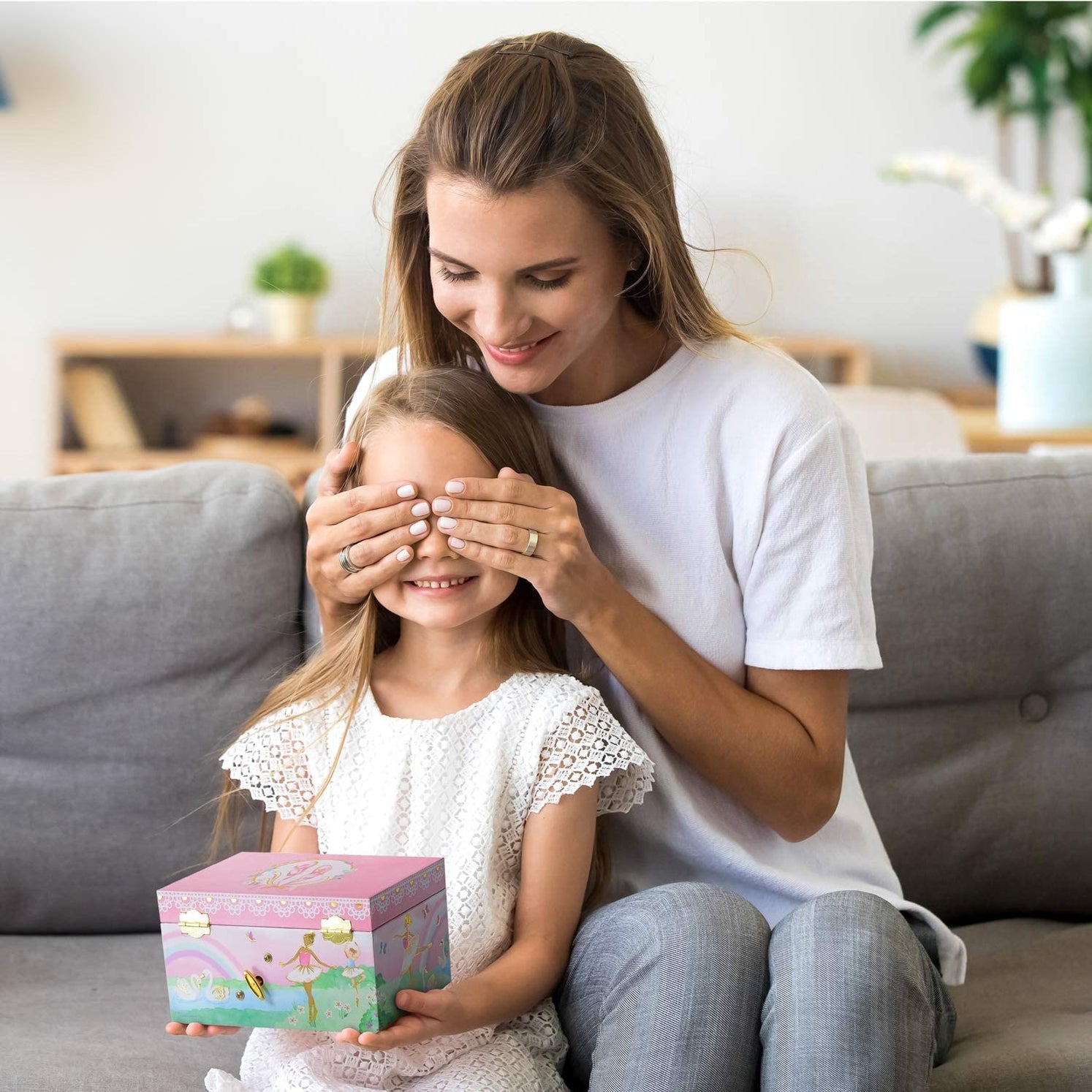 Rainbow Ballerina 1 Drawer Musical Jewelry Box & Jewelry Set - Twinkle Twinkle Little One