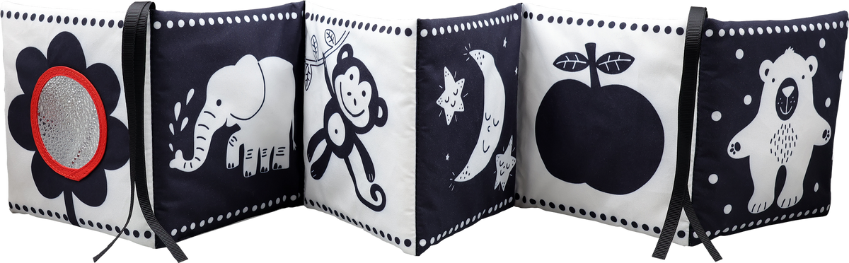 What Does Baby See? Soft Cloth Book
