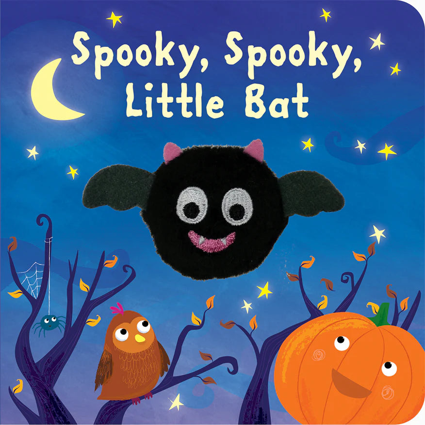 Spooky, Spooky, Little Bat Finger Puppet Book - Twinkle Twinkle Little One