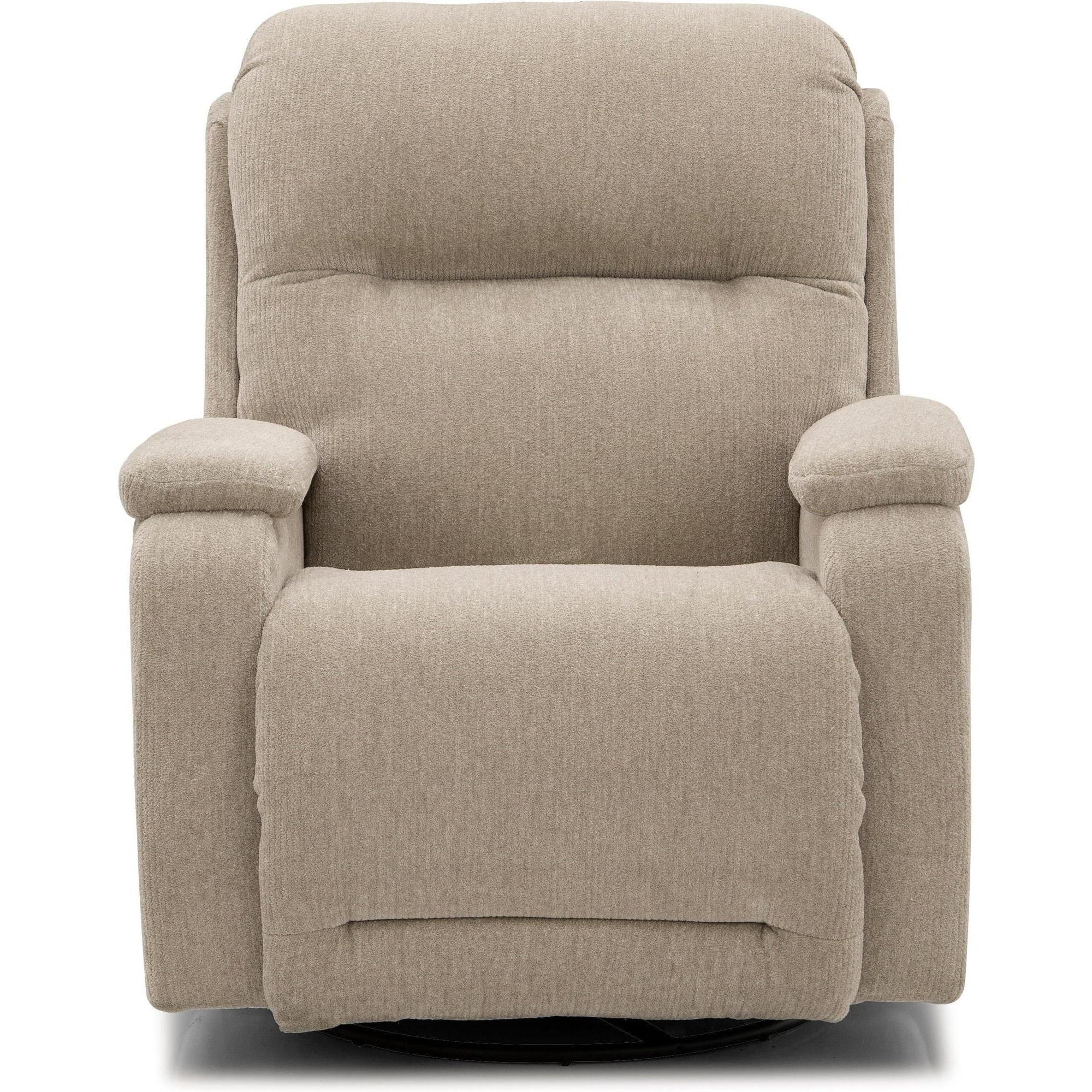 Storytime Maverly Power Cozzia Swivel Glide Recliner with Heat & Massage