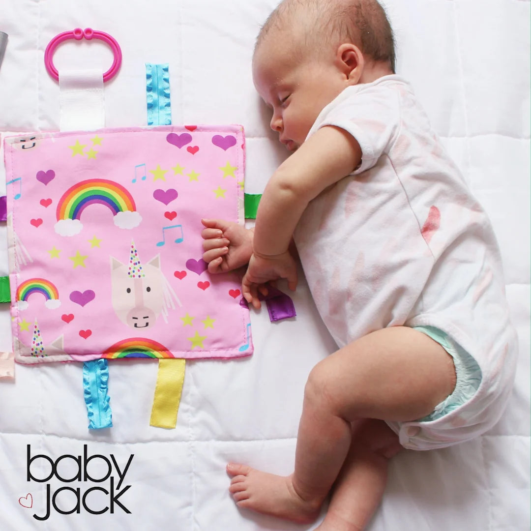 Unicorn and Rainbows Crinkle Sensory Toy