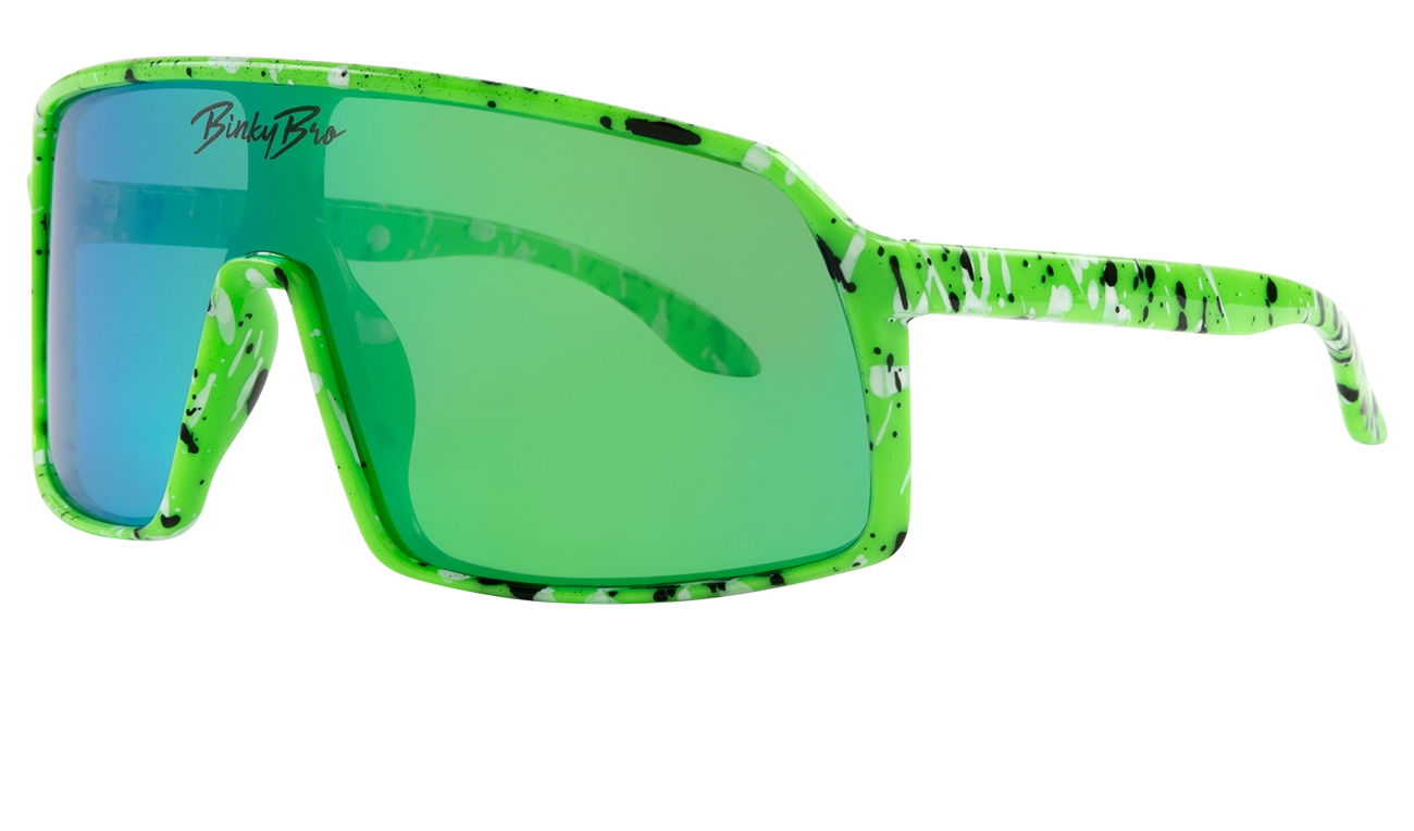 Monteverde Electric Green Sunglasses
