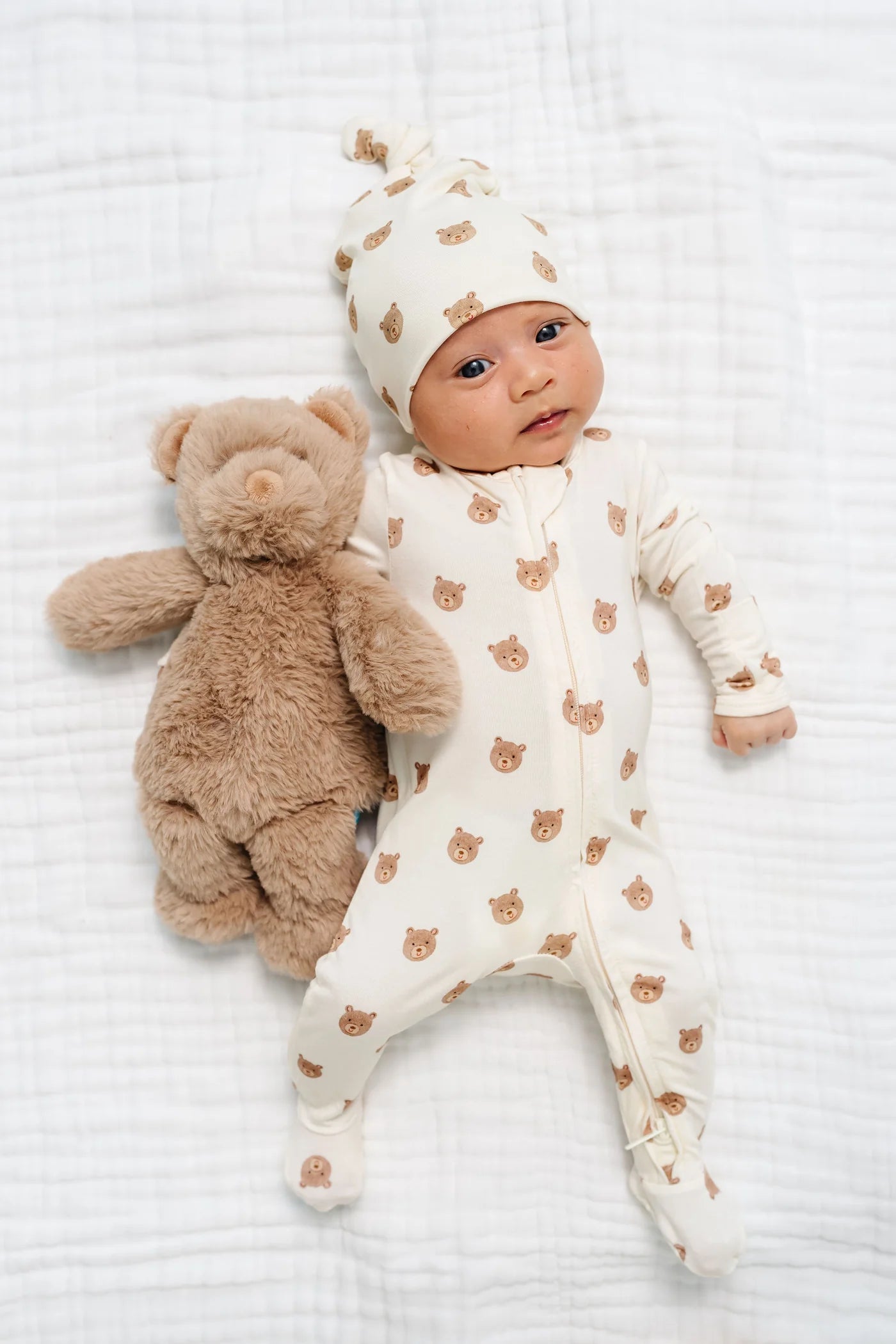 Lou Lou & Company Teddy Zipper Footie