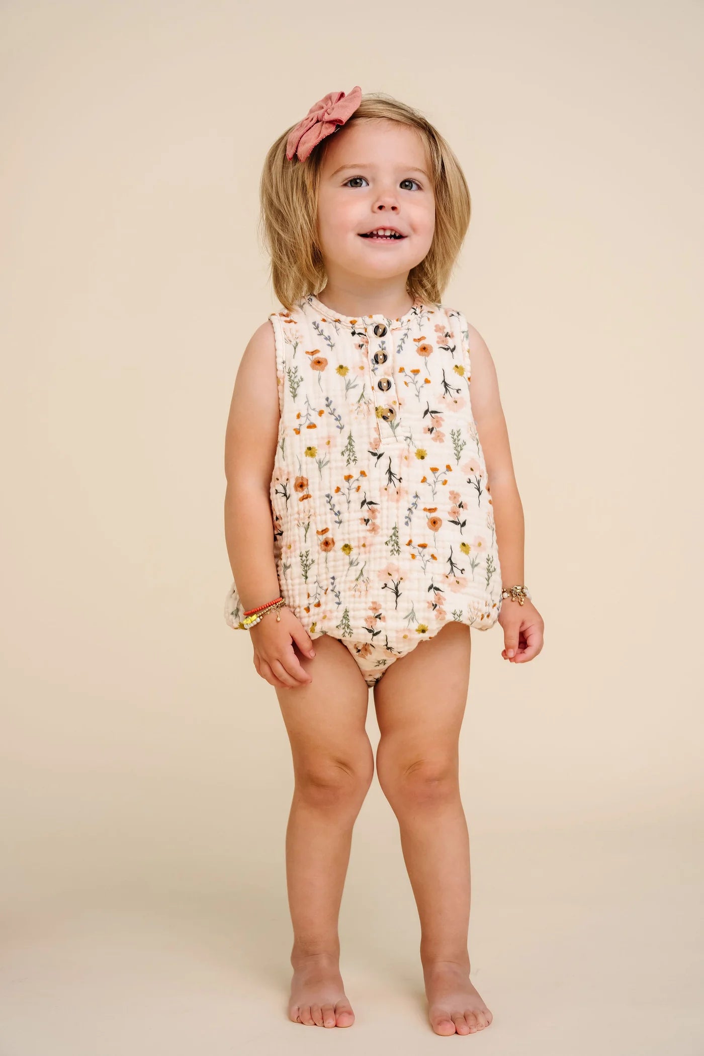 Lou Lou & Company CLOUD MUSLIN BUBBLE ROMPER - RACHEL - Twinkle Twinkle Little One