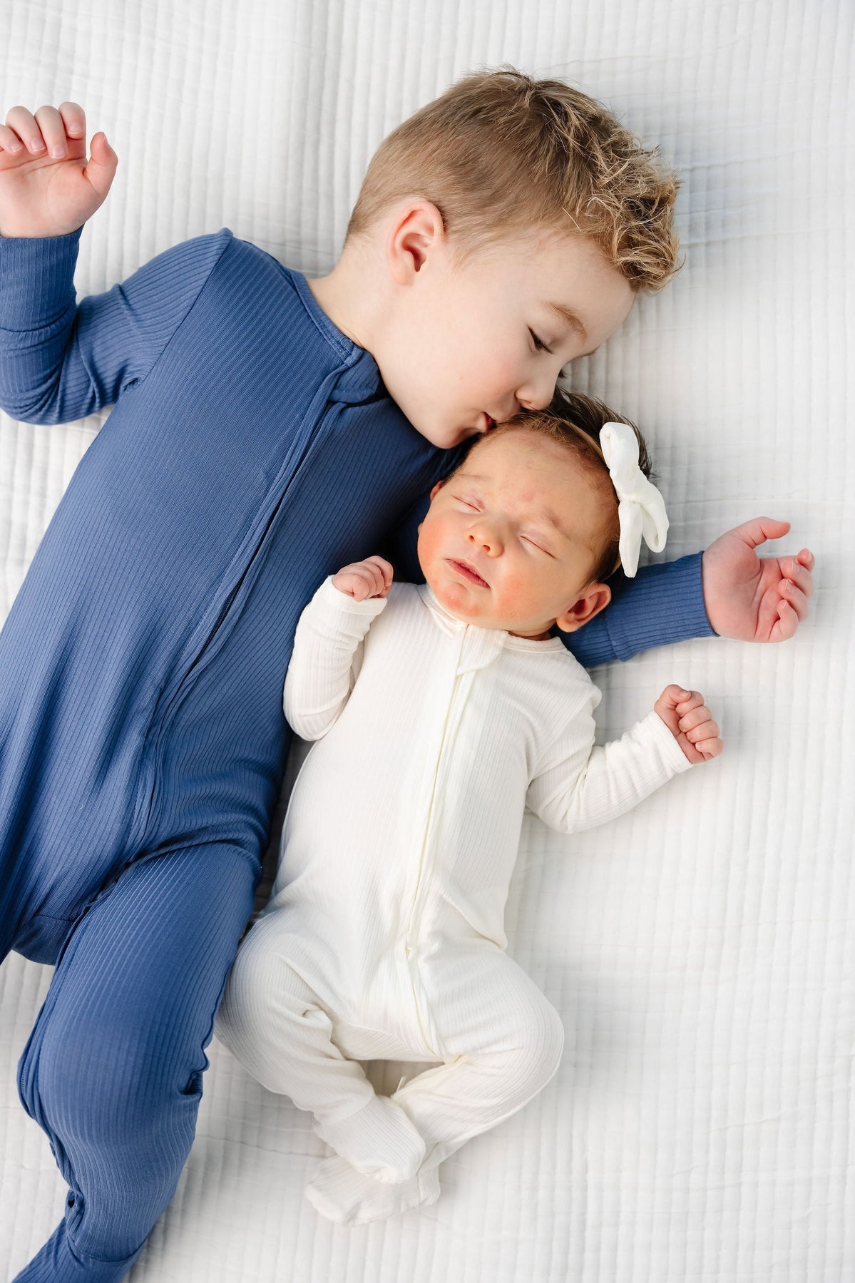 Lou Lou & Company Wren Ribbed Footies - Twinkle Twinkle Little One