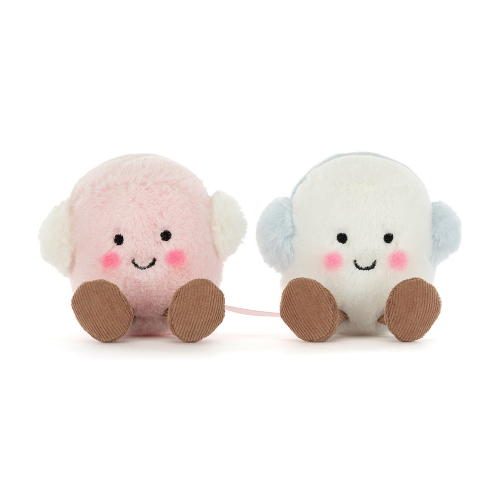 Amuseables Toastie Pink And White Marshmallows - Twinkle Twinkle Little One