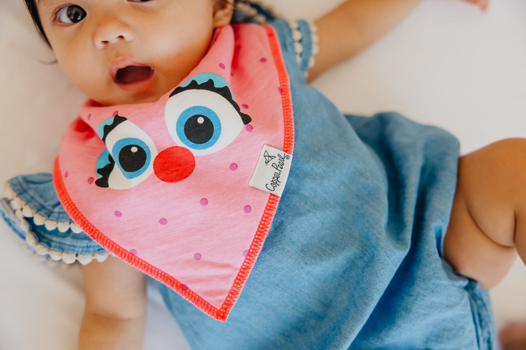 Abby and Pals Baby Bandana Bibs - Twinkle Twinkle Little One