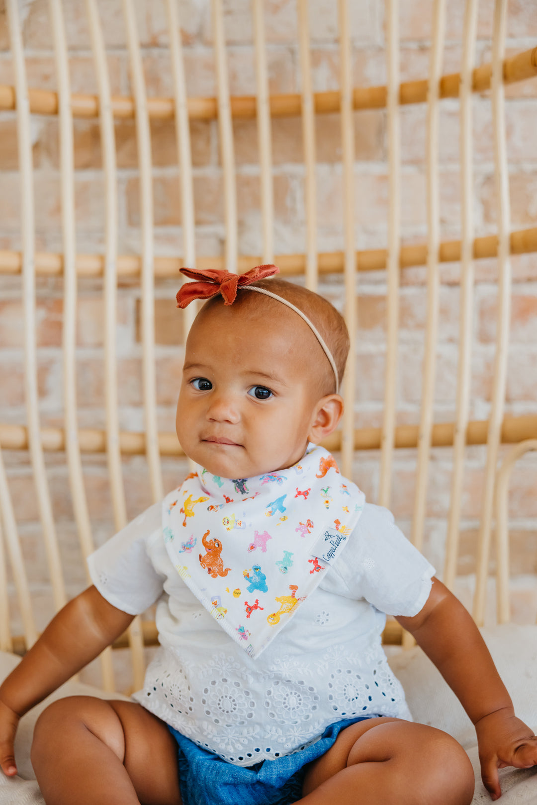 Abby and Pals Baby Bandana Bibs - Twinkle Twinkle Little One