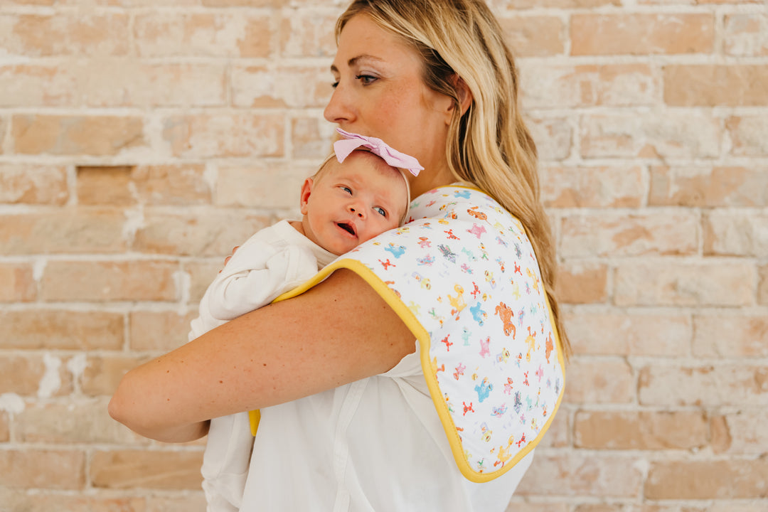 Abby and Pals Premium Burp Cloths - Twinkle Twinkle Little One