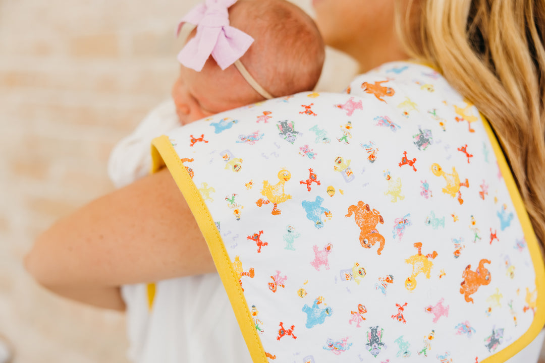 Abby and Pals Premium Burp Cloths - Twinkle Twinkle Little One