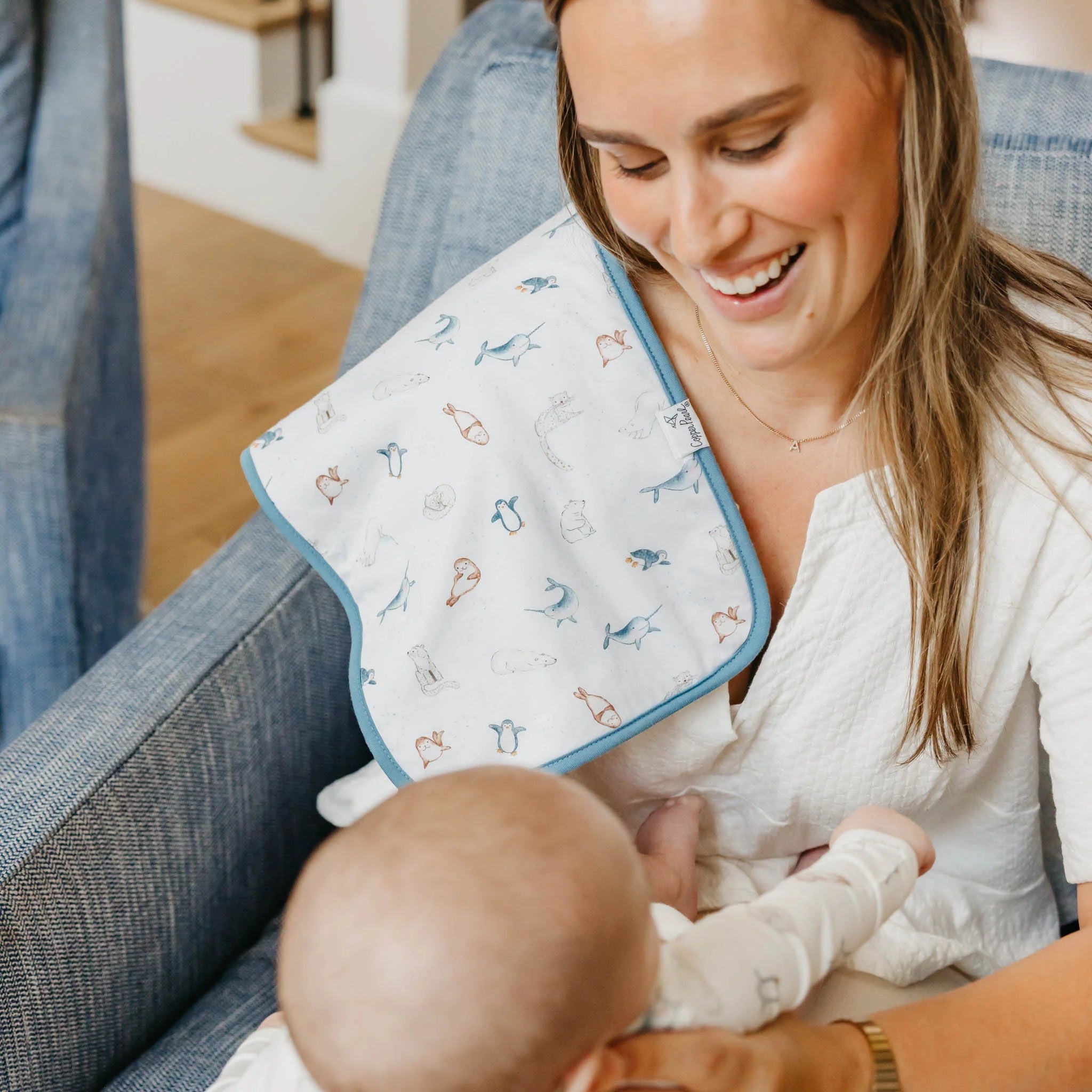 Arctic Wonder Premium Burp Cloths - Twinkle Twinkle Little One