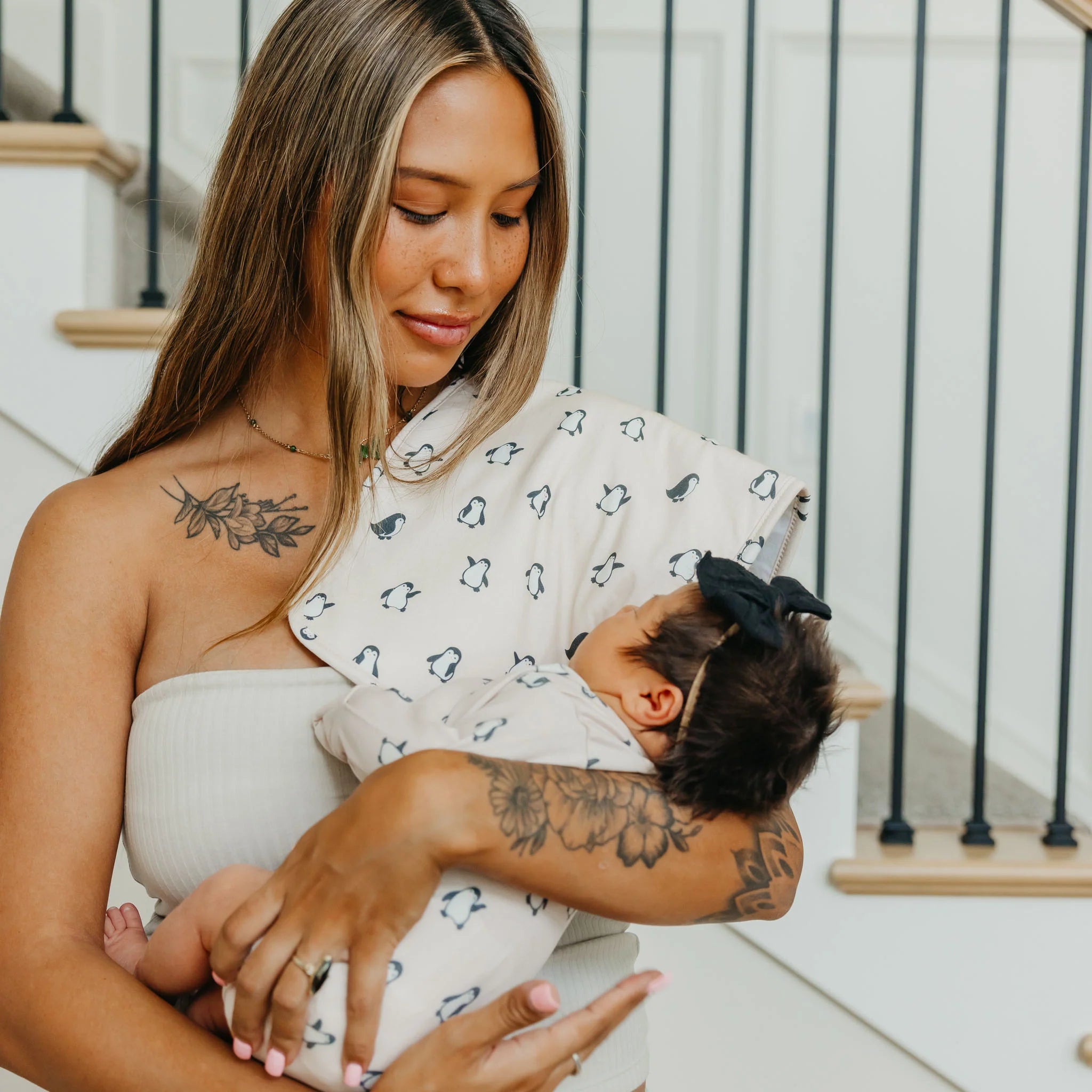 Arctic Wonder Premium Burp Cloths - Twinkle Twinkle Little One