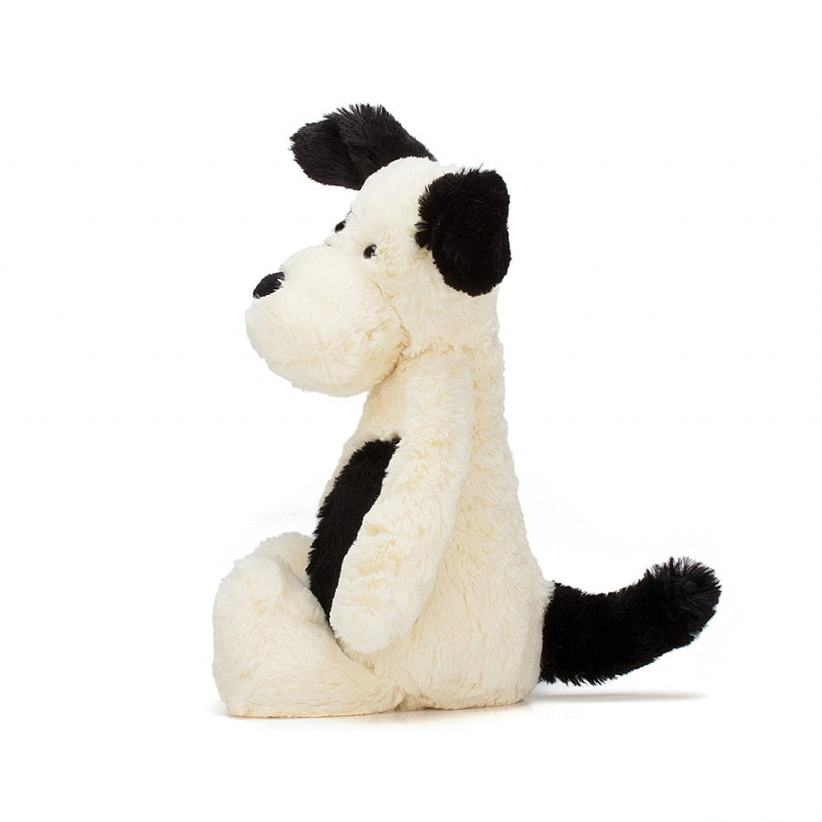 Jellycat Bashful Really Big Black & Cream Puppy - Twinkle Twinkle Little One