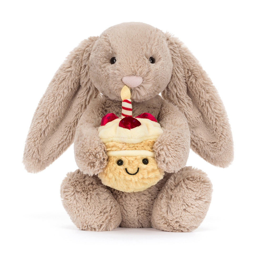 Bashful Beige Bunny 'Birthday' - Twinkle Twinkle Little One