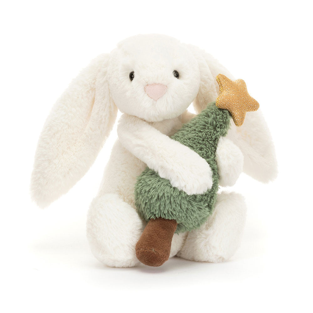 Bashful Bunny With Christmas Tree - Twinkle Twinkle Little One