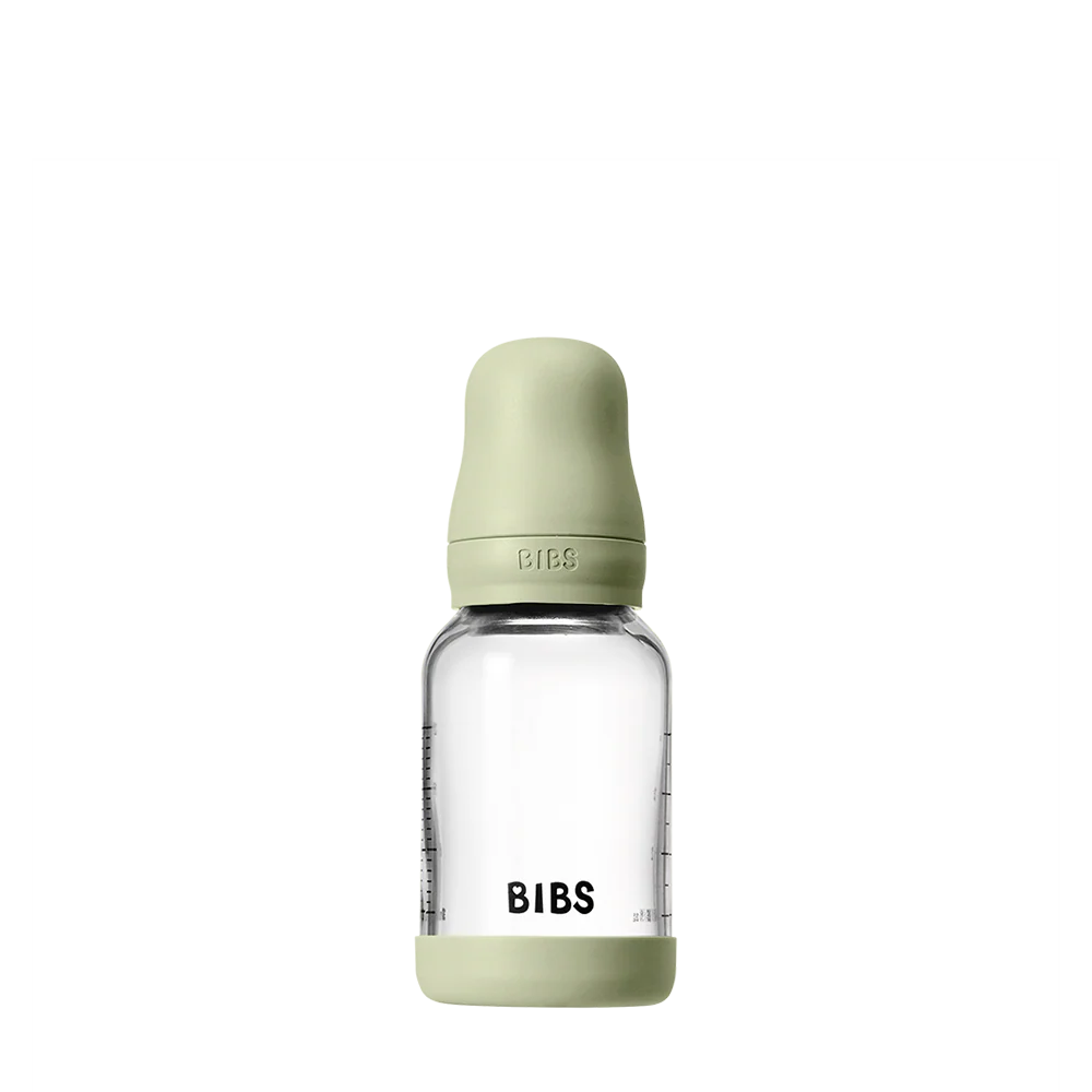 Baby Glass Bottle Set 4oz Latex