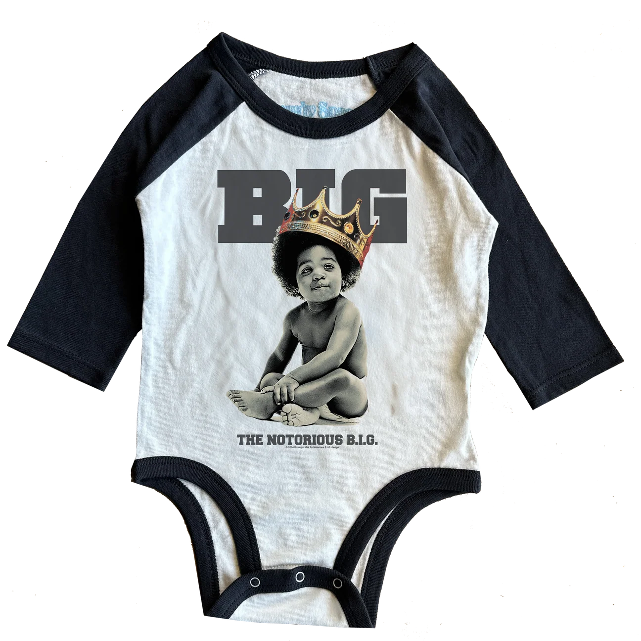Baby Biggie Iconic - Raglan Onesie