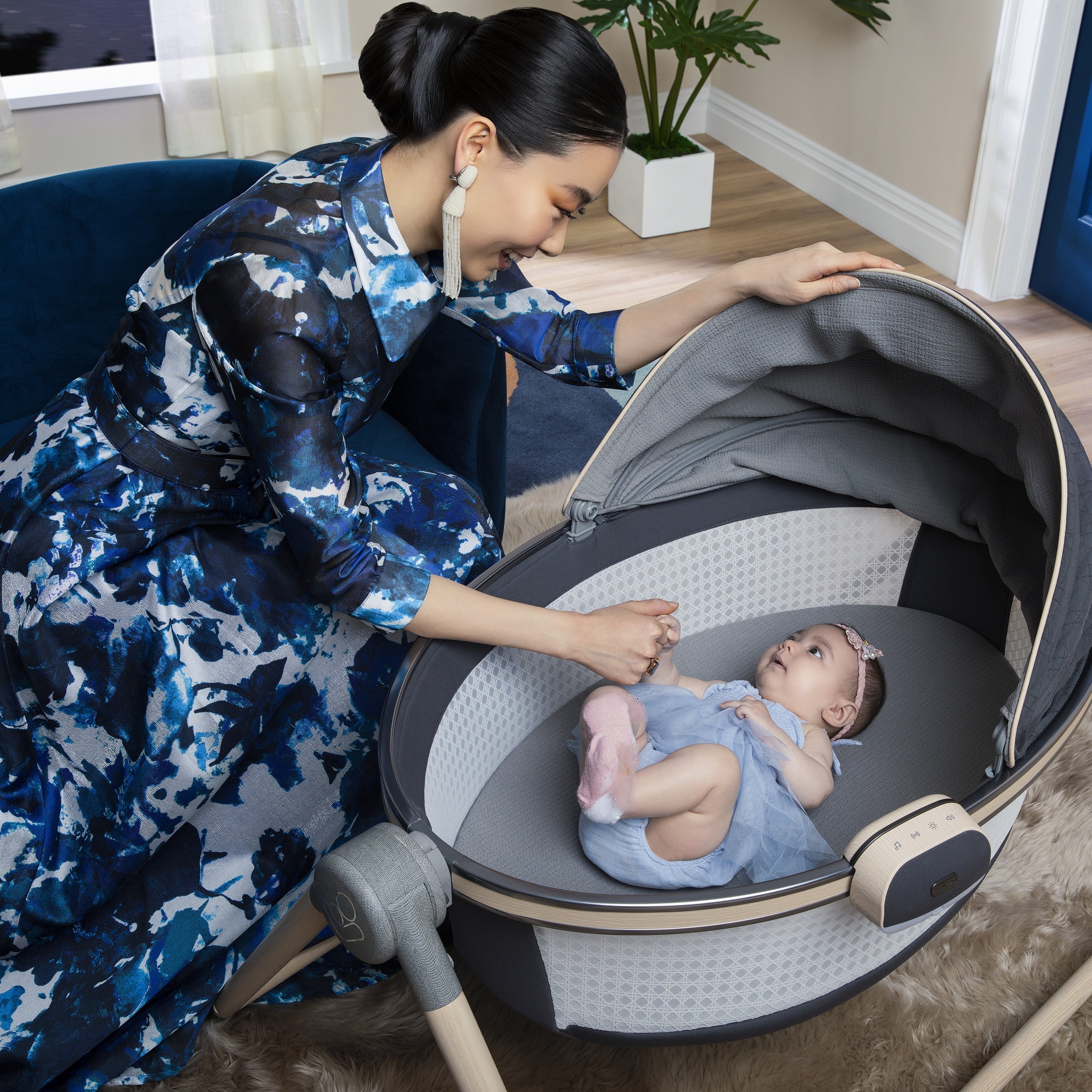 Maxi-Cosi Kindred Sibia Bassinet - Twinkle Twinkle Little One