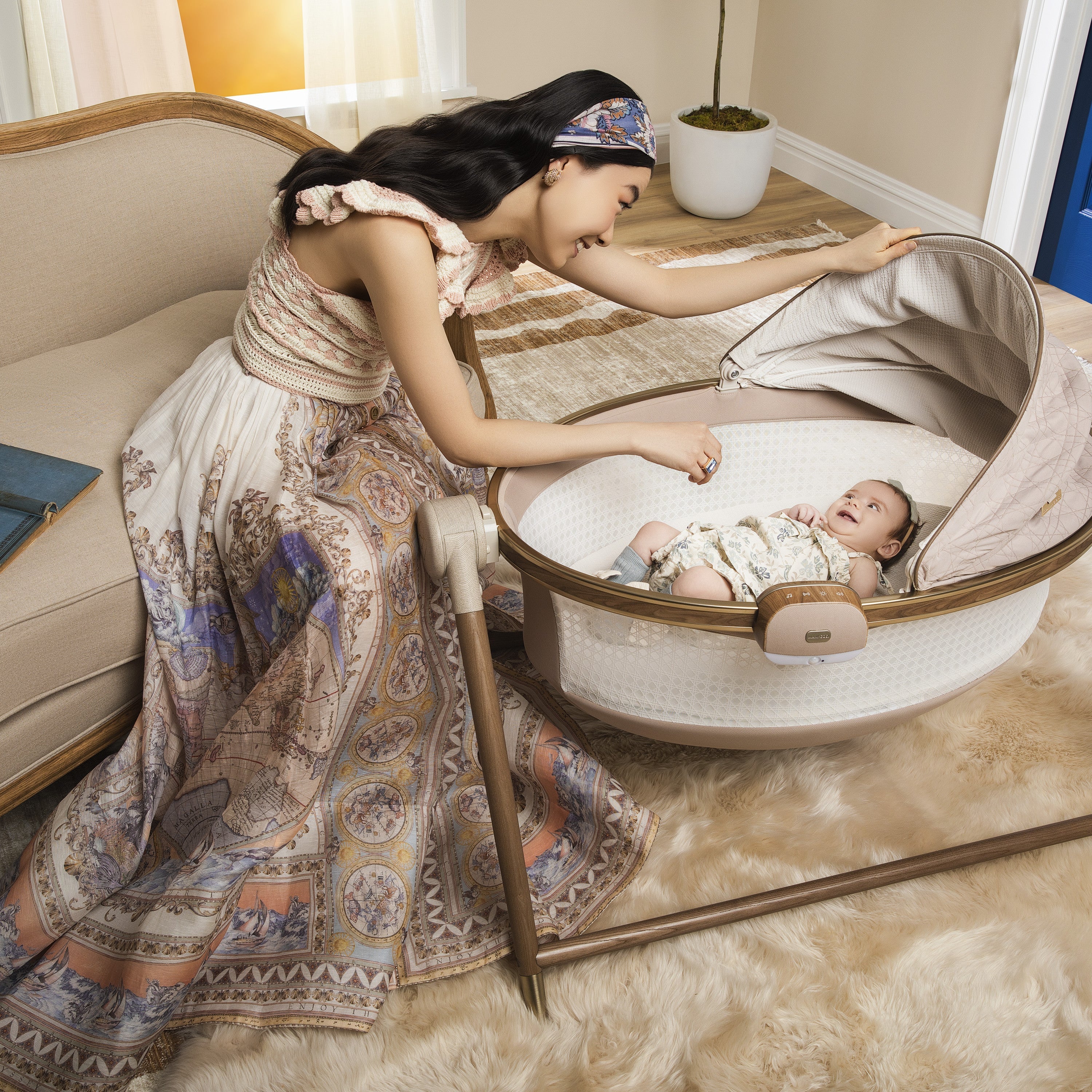 Maxi-Cosi Kindred Sibia Bassinet - Twinkle Twinkle Little One
