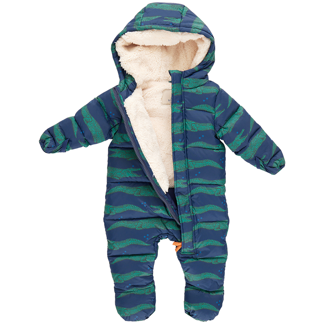 Baby Snowsuit - Crocodiles - Twinkle Twinkle Little One