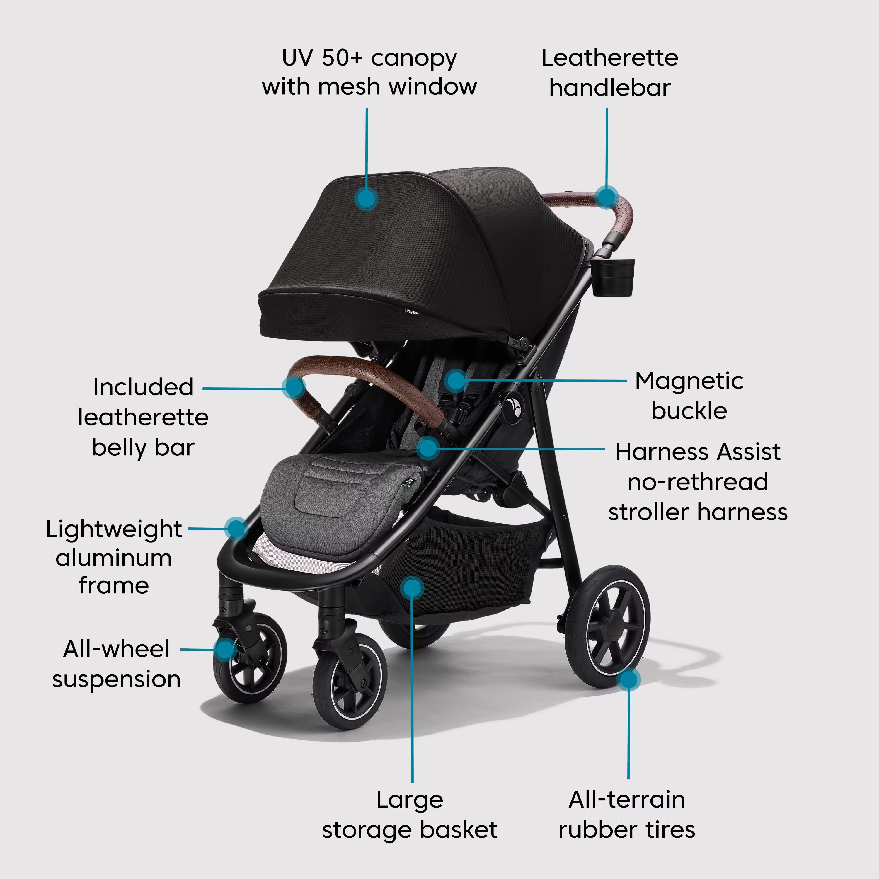 Baby Jogger City Mini Air Stroller - Twinkle Twinkle Little One