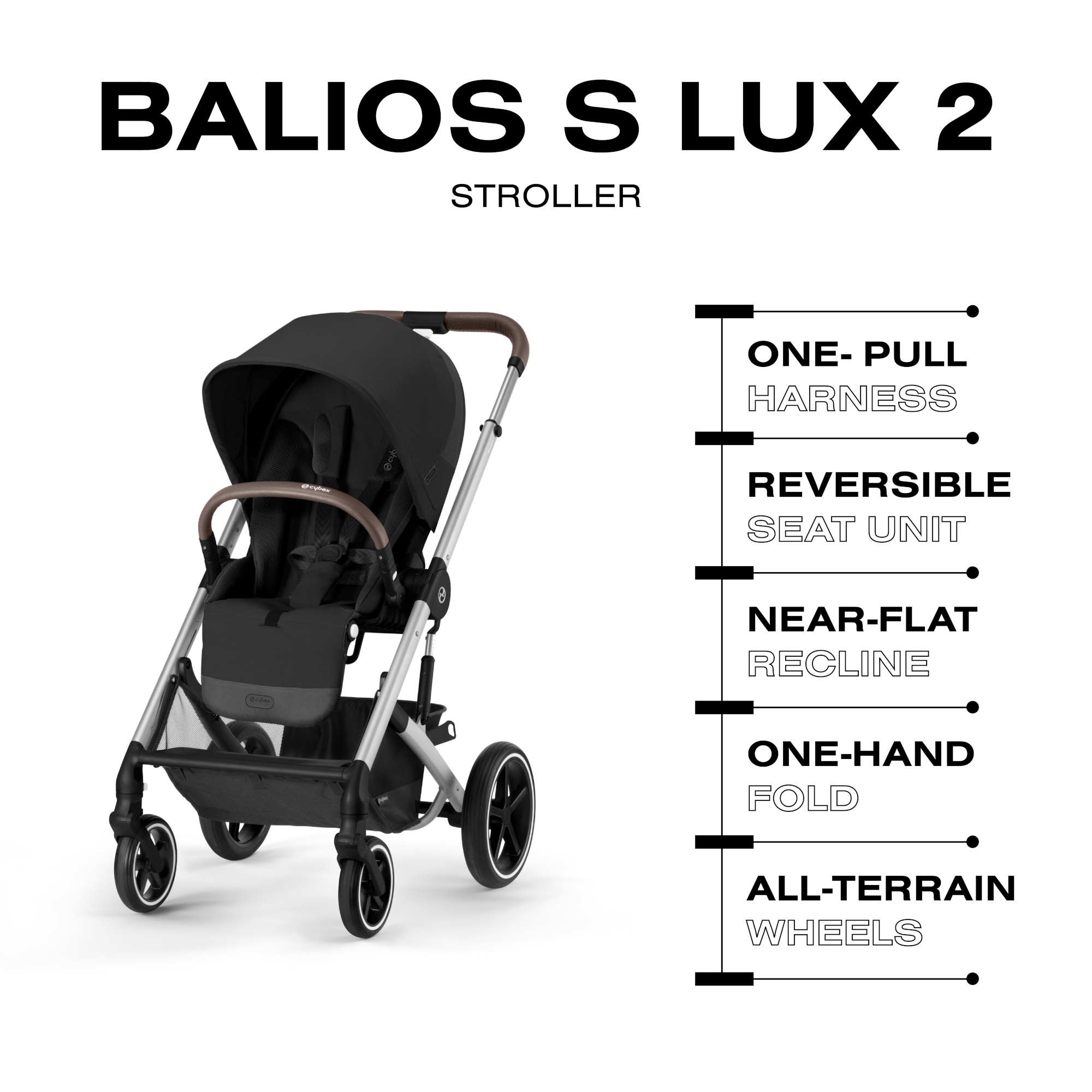 Cybex Balios S Lux 2 Stroller - Twinkle Twinkle Little One