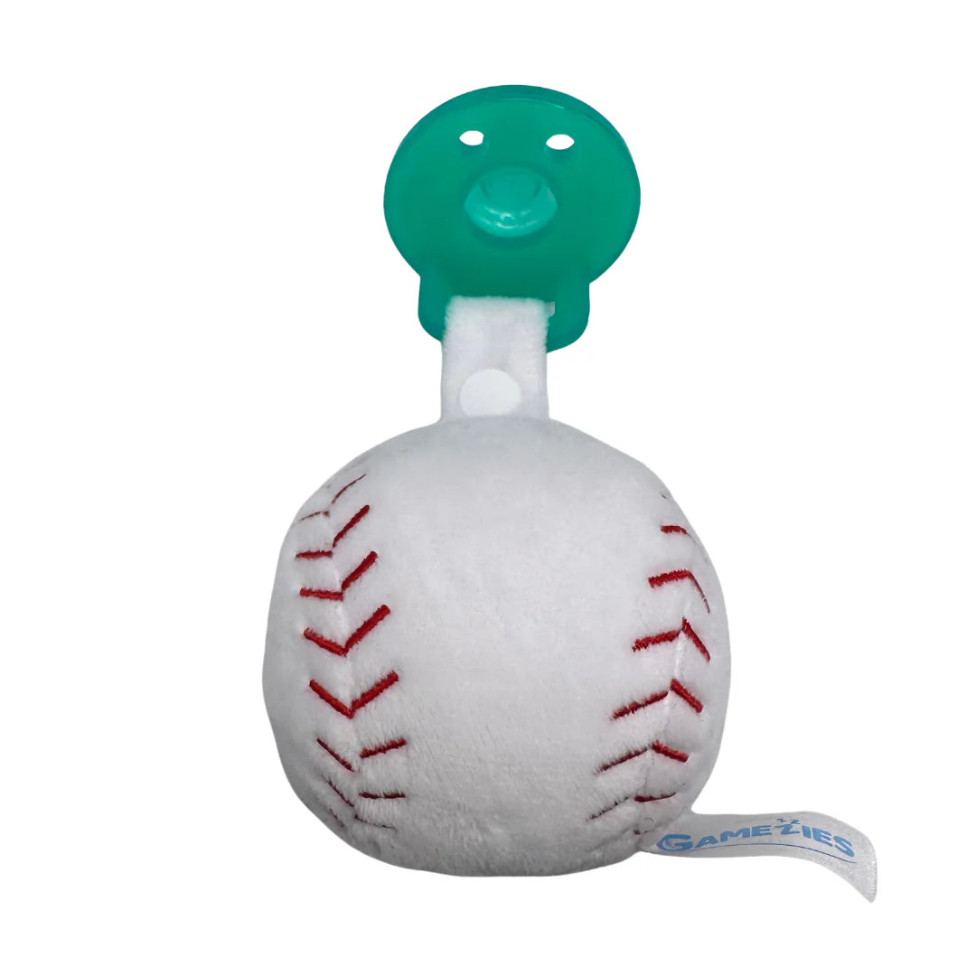 Gamezies Baseball Plush Pacifier