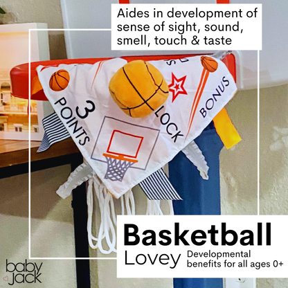 Basketball Learning Lovey Toy image 3