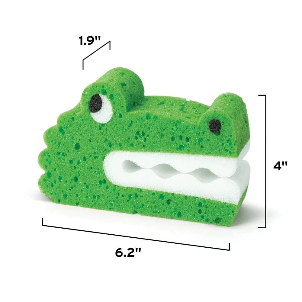 Crocodile Bath Biters Kids' Bath Sponge - Twinkle Twinkle Little One