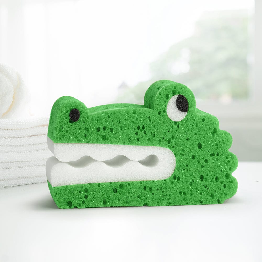 Crocodile Bath Biters Kids' Bath Sponge - Twinkle Twinkle Little One