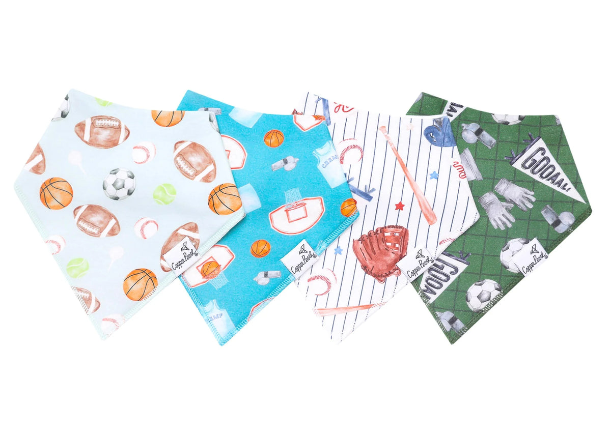 All Star Bandana Bib Set (4-Pack)