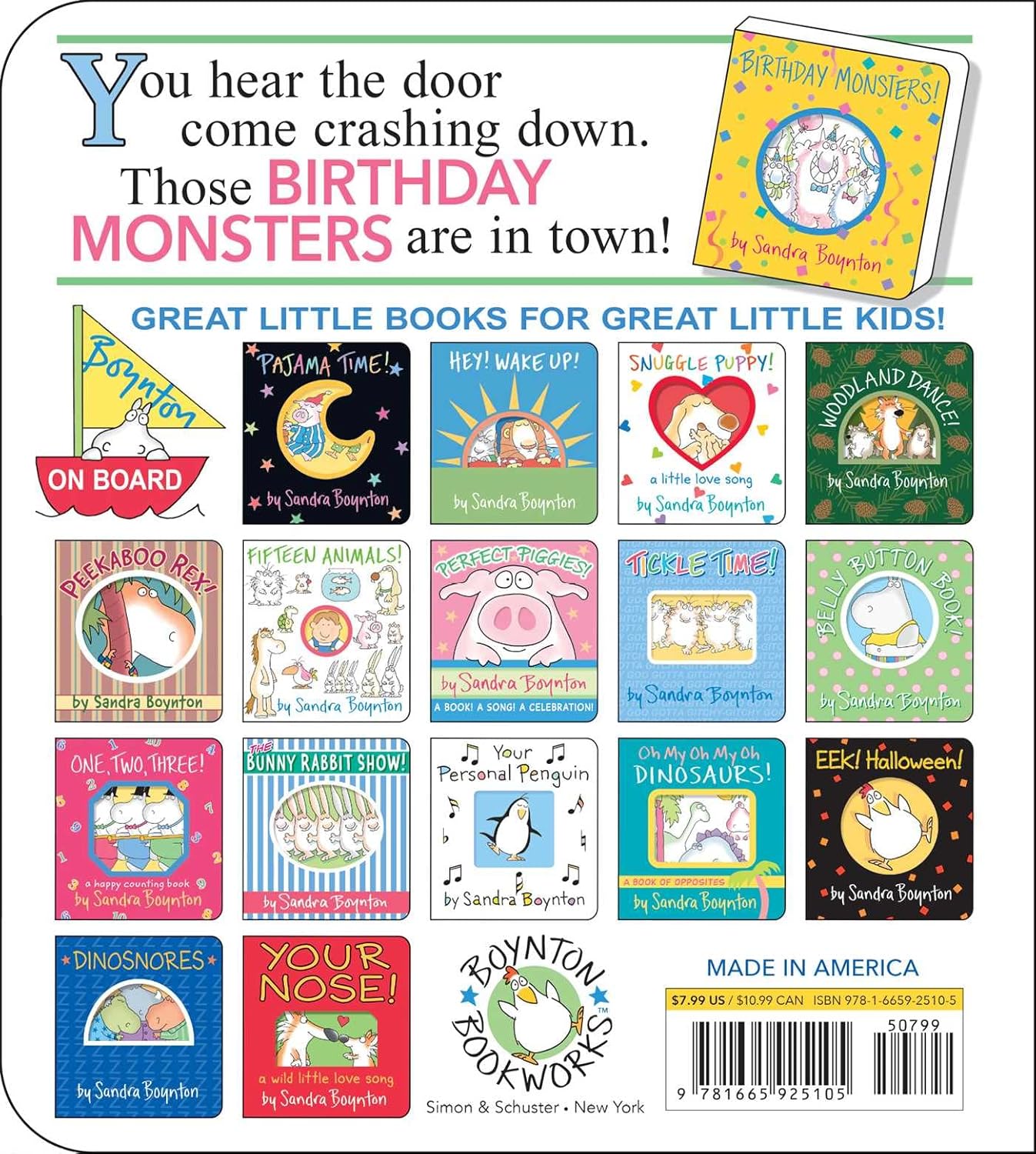 Birthday Monsters!