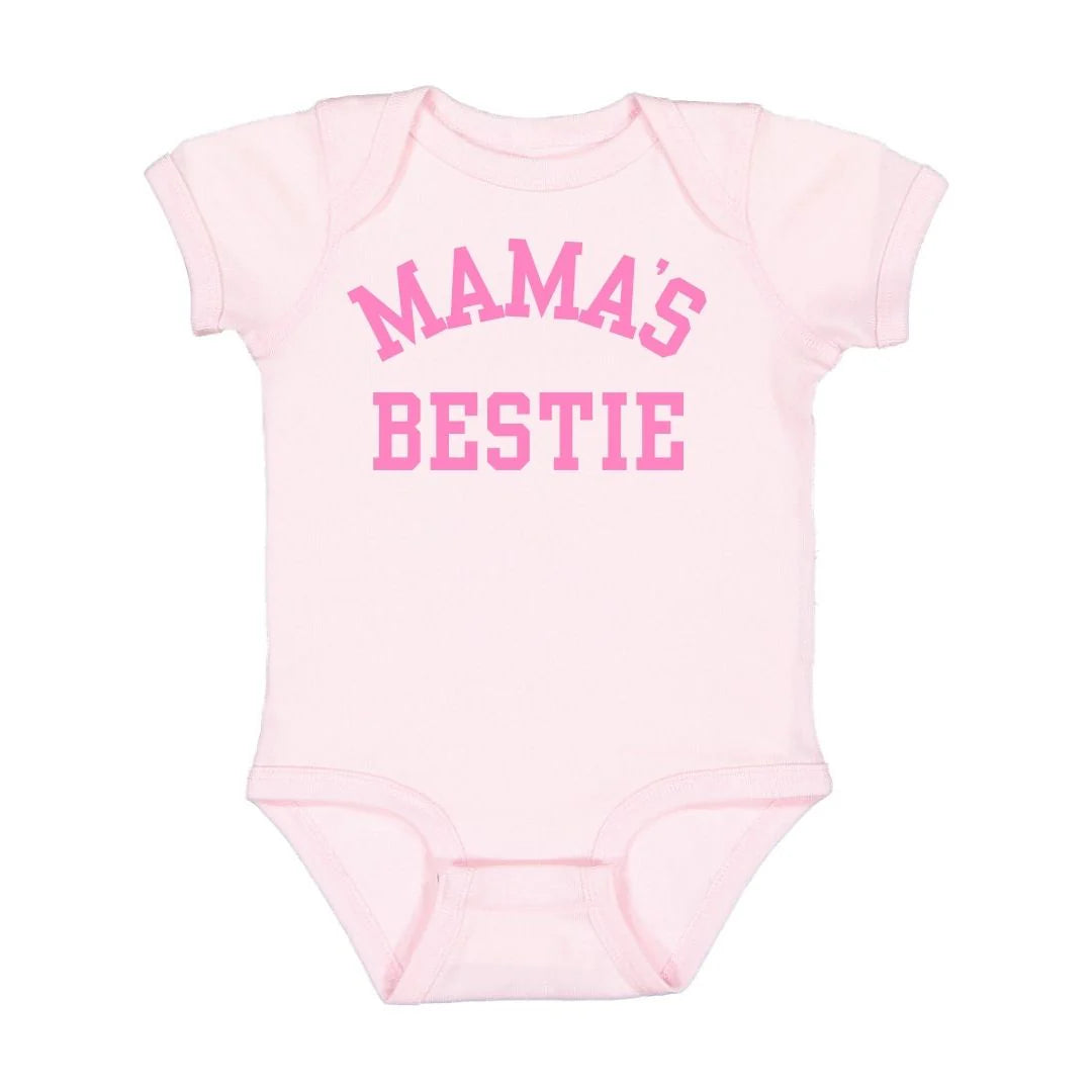 Mama's Bestie Short Sleeve Bodysuit - Ballet - Twinkle Twinkle Little One