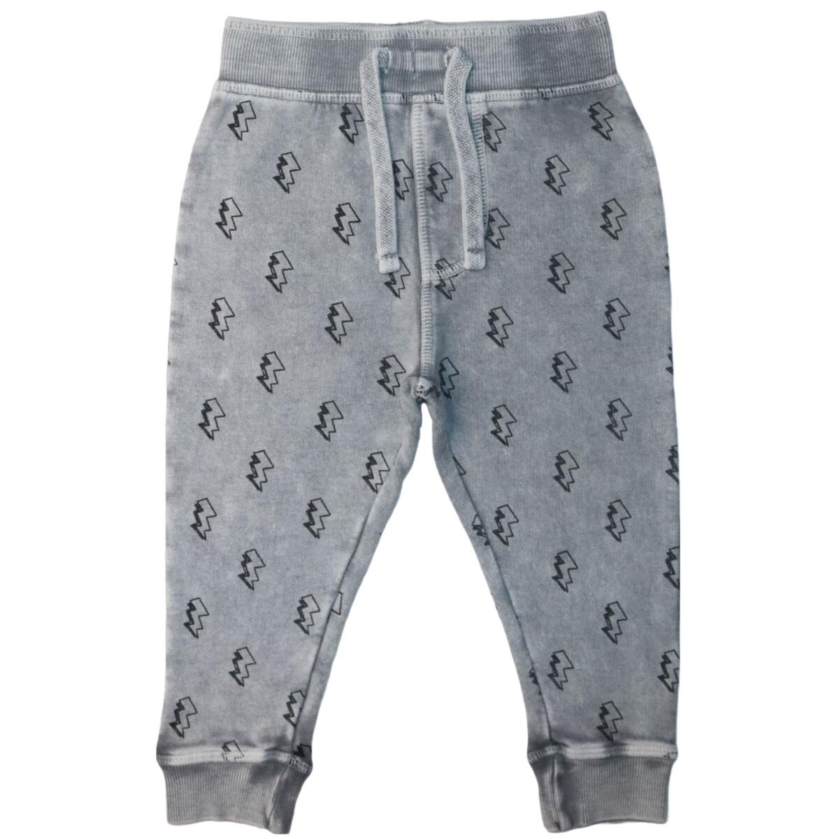 Lightning Bolt Zip Up Hoodie & Jogger Pant - Twinkle Twinkle Little One