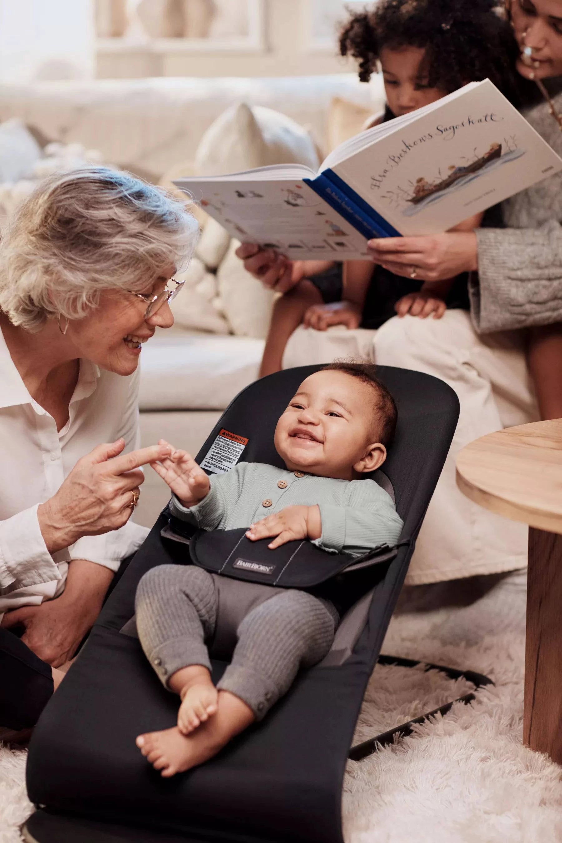 BabyBjörn Bouncer Balance Soft, Cotton - Twinkle Twinkle Little One