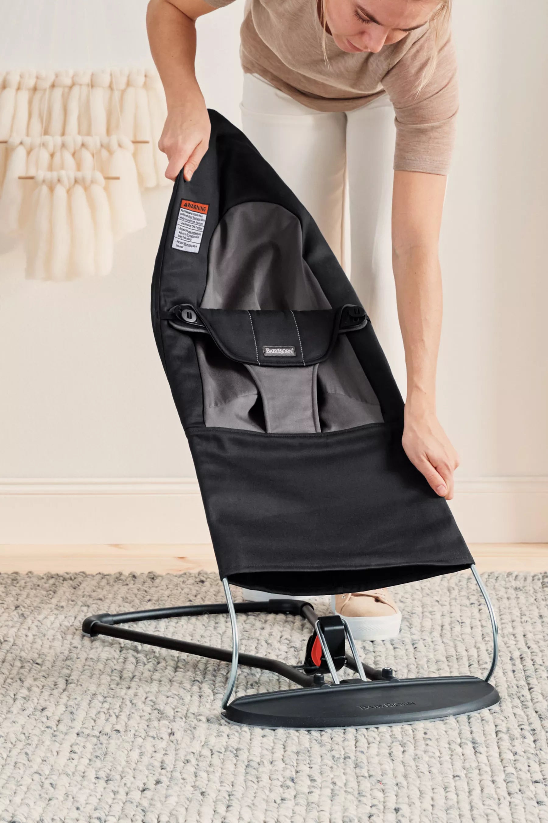 BabyBjörn Bouncer Balance Soft, Cotton - Twinkle Twinkle Little One