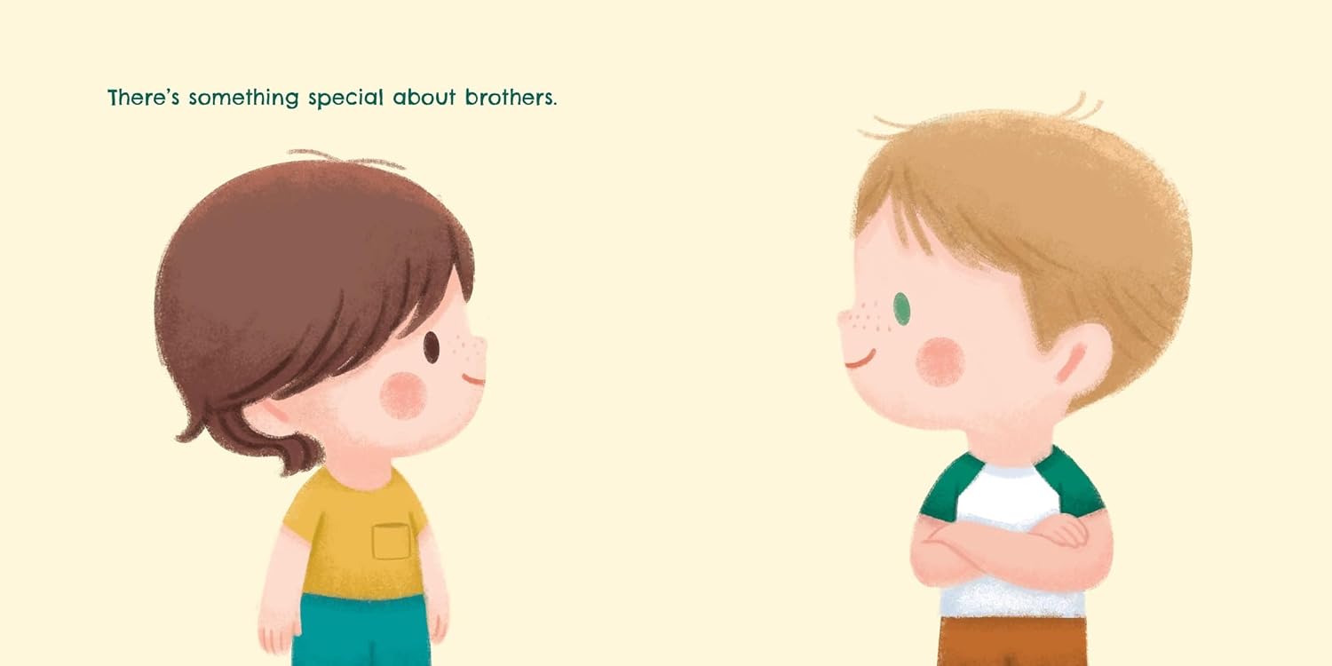 Brothers Are Brothers Forever: A Board Book about Sibling Love - Twinkle Twinkle Little One