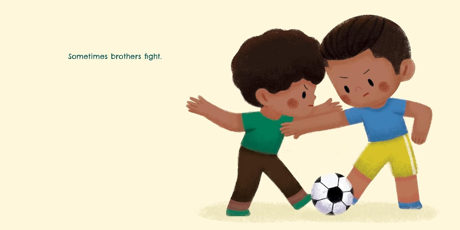 Brothers Are Brothers Forever: A Board Book about Sibling Love - Twinkle Twinkle Little One