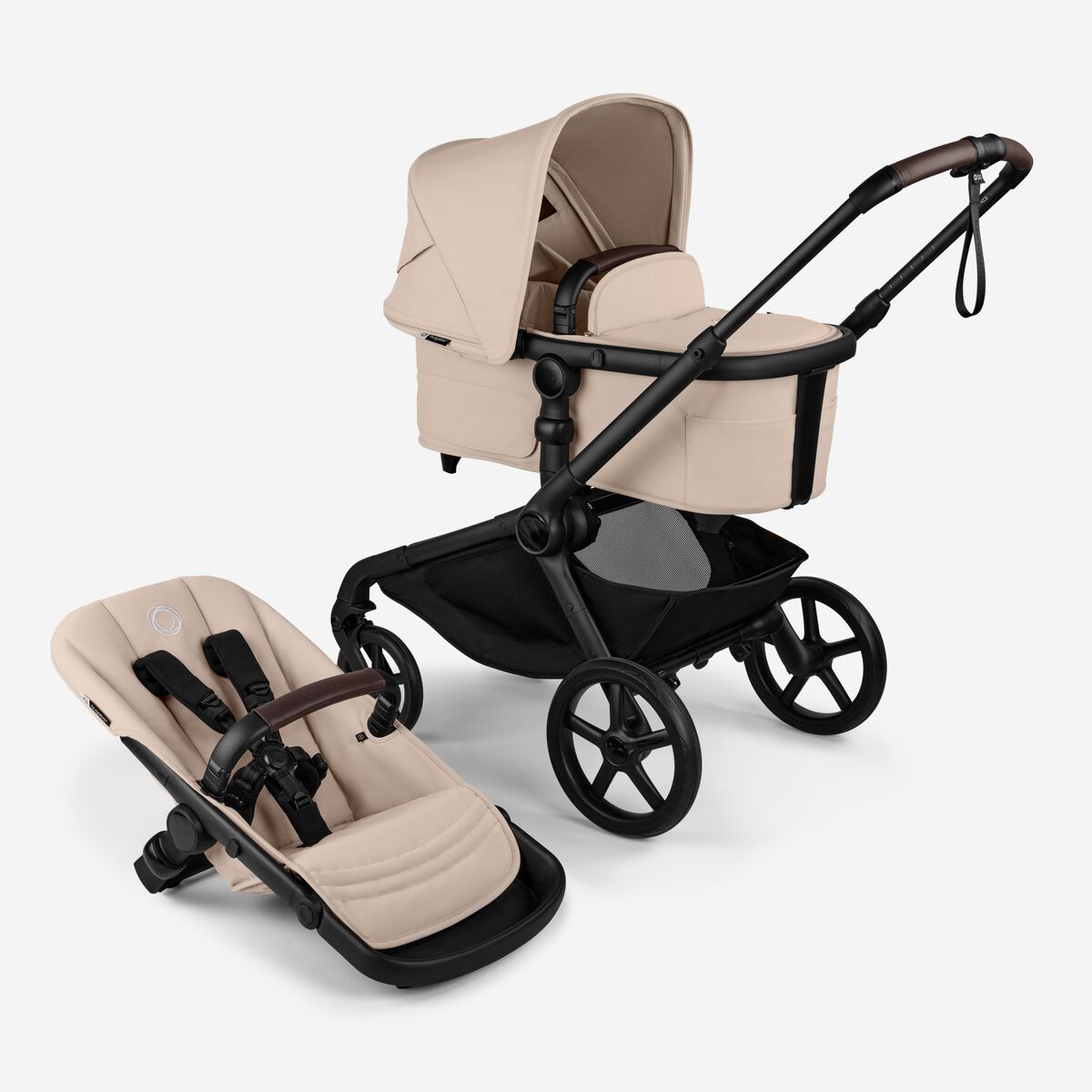 Bugaboo Kangaroo single-to-double stroller - Twinkle Twinkle Little One