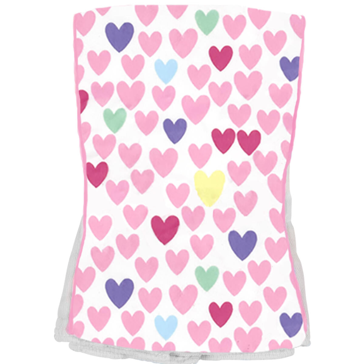 Lot's 'O Hearts Burp Cloth - Twinkle Twinkle Little One