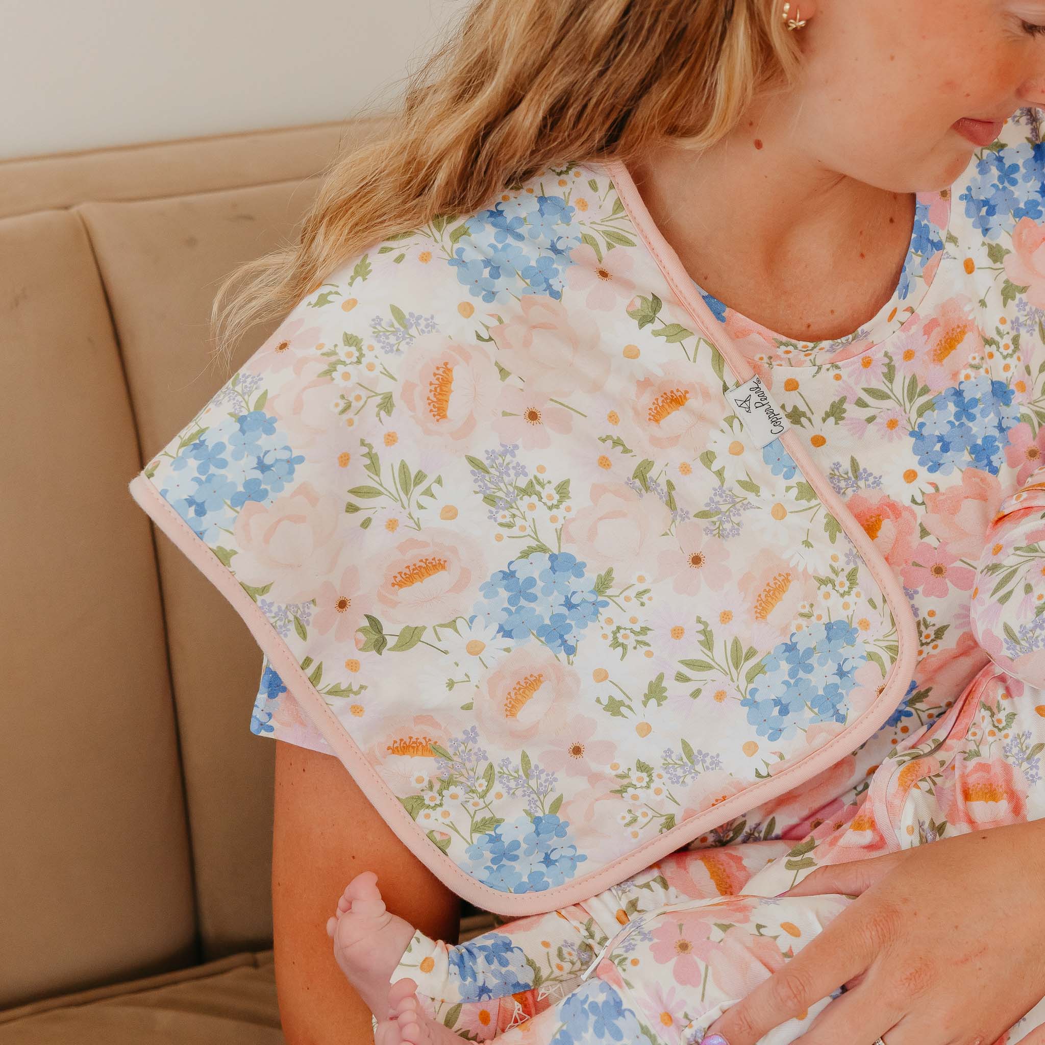 Penelope Premium Burp Cloths