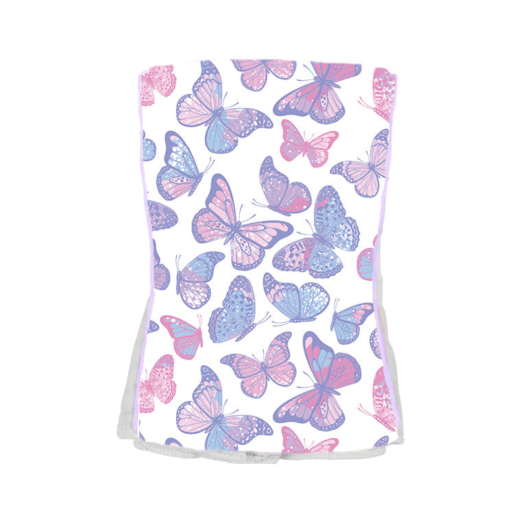 Butterflies Burp Cloth - Twinkle Twinkle Little One
