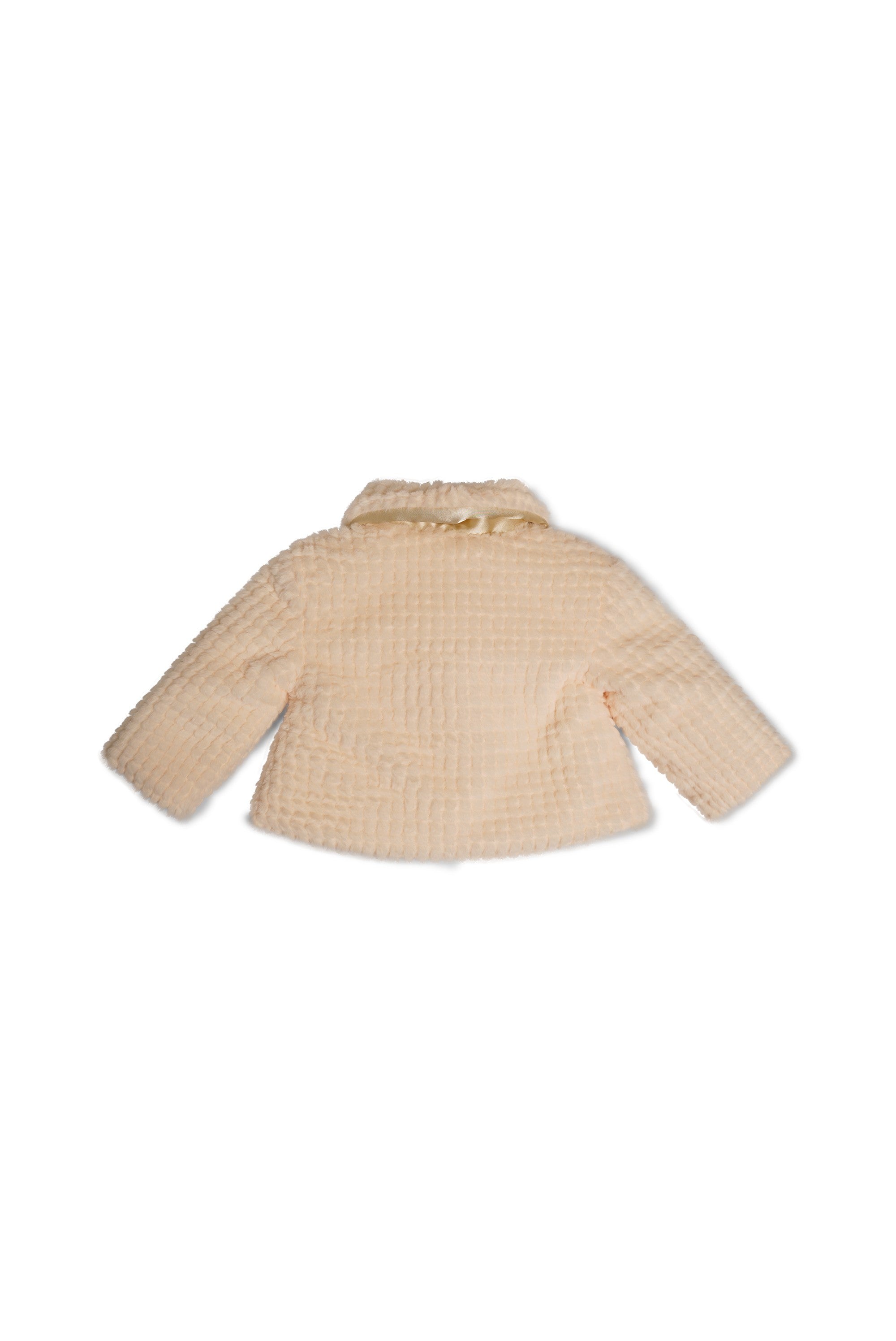 Baya Fur Baby Jacket - Pearled Ivory - Twinkle Twinkle Little One