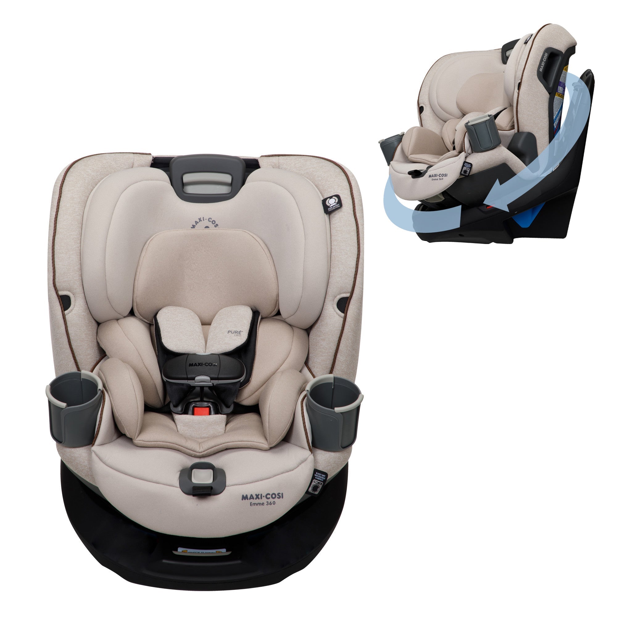 Buy desert-wonder-purecosi Maxi-Cosi Emme 360° Rotating All-in-One Convertible Car Seat