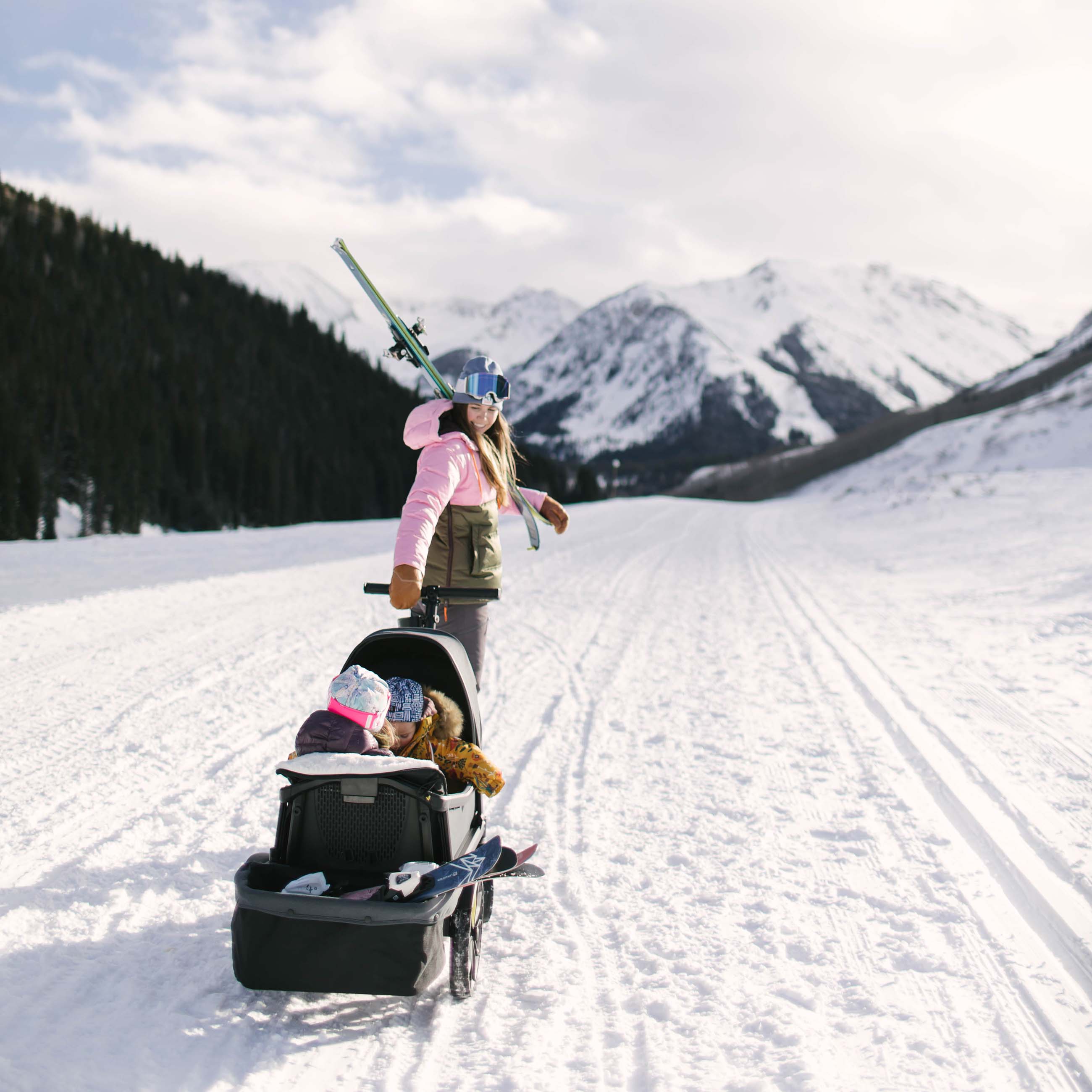 Veer Cruiser Shearling Seat Cover - Twinkle Twinkle Little One