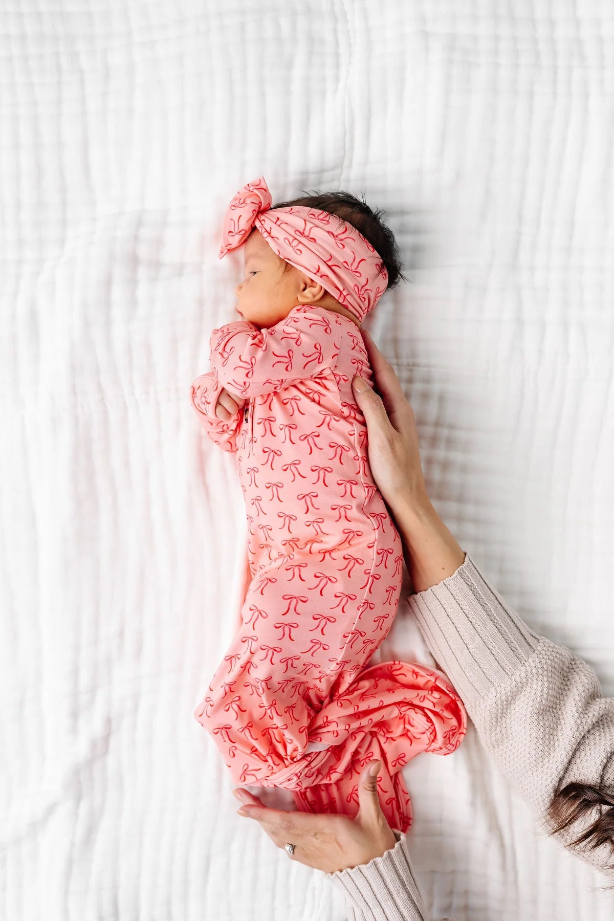 Lou Lou & Company Claire Knotted Gown - Twinkle Twinkle Little One