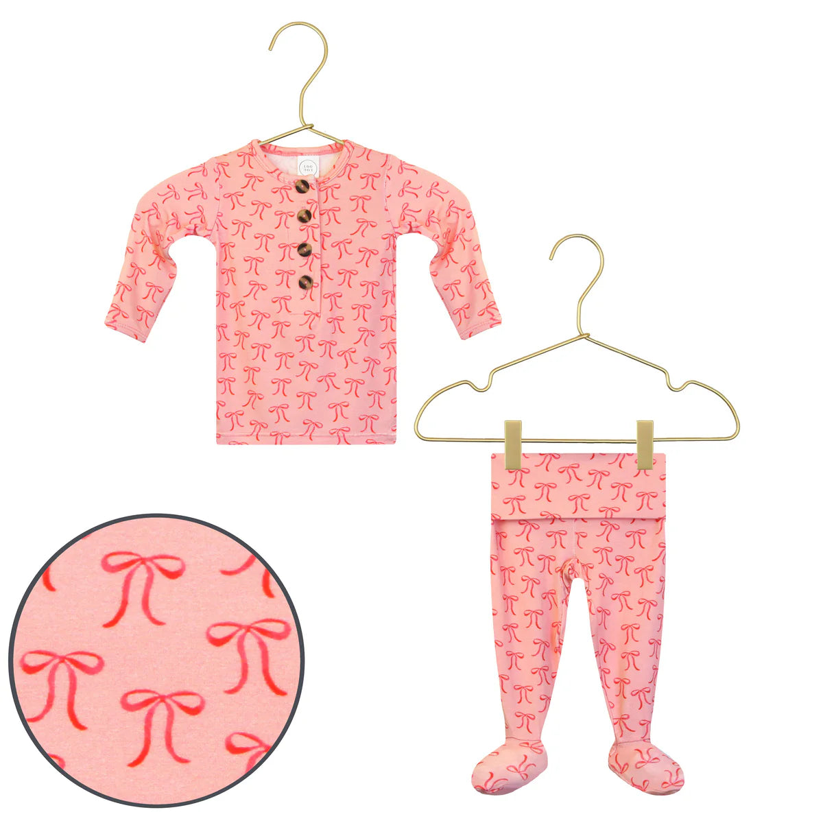 Lou Lou & Company Claire Top + Bottoms Set - Twinkle Twinkle Little One