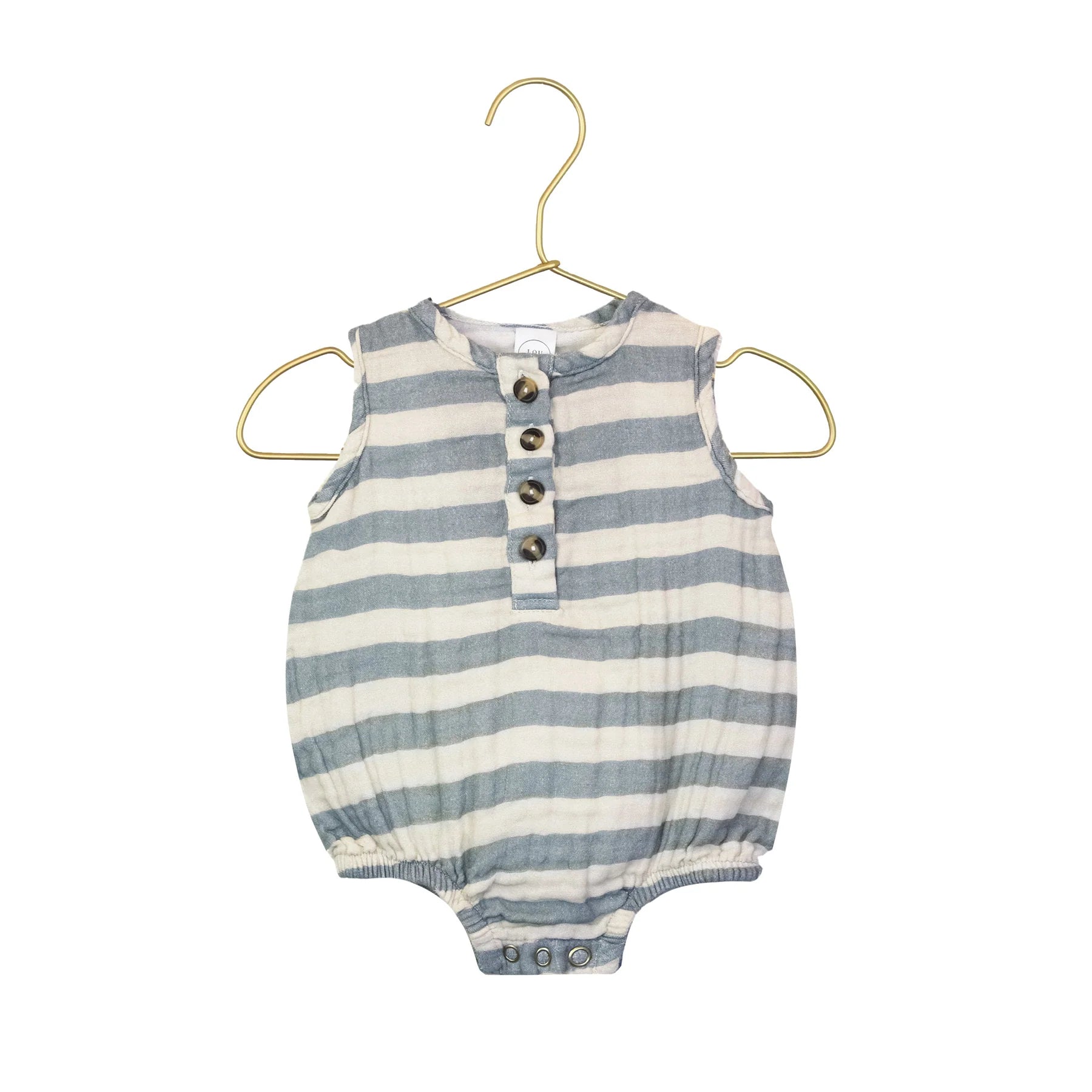 Lou Lou & Company CLOUD MUSLIN BUBBLE ROMPER - Lincoln - Twinkle Twinkle Little One
