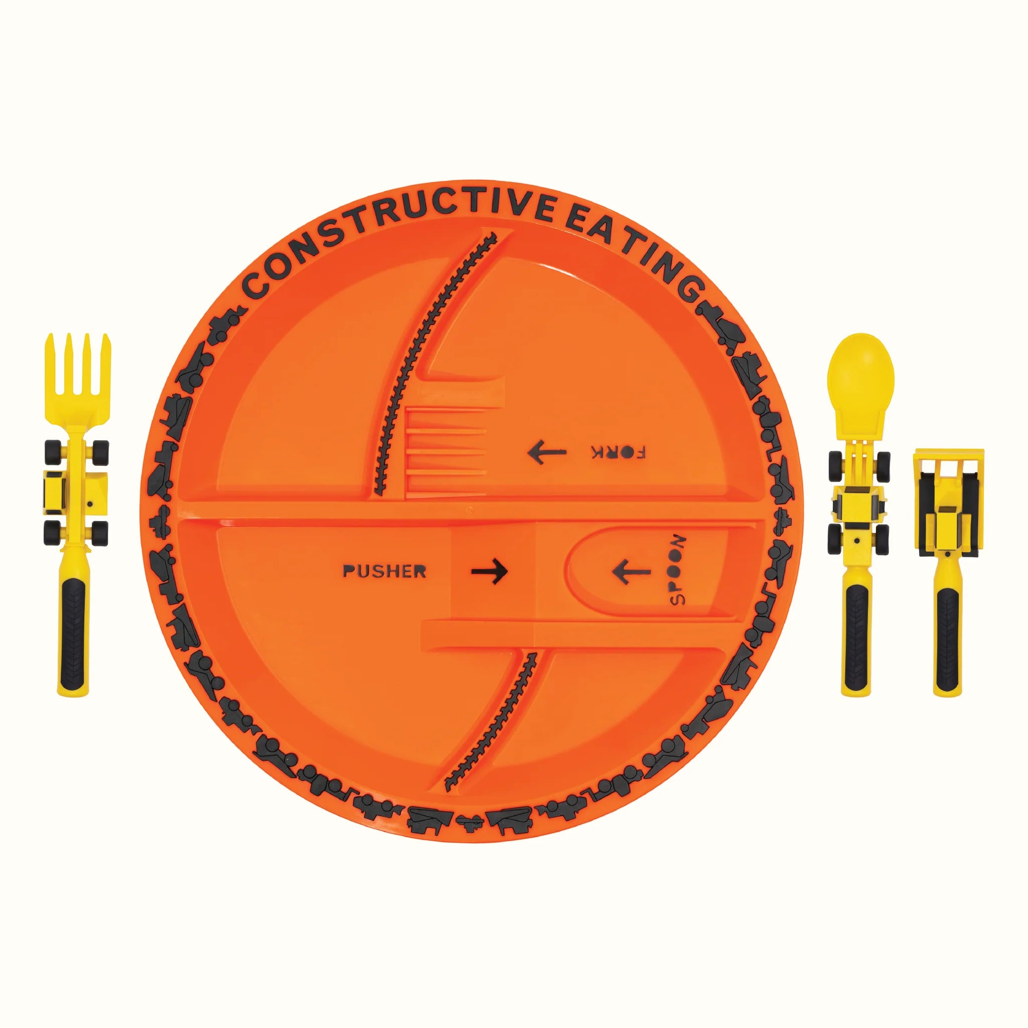 Construction Utensil and Plate Combo - Twinkle Twinkle Little One